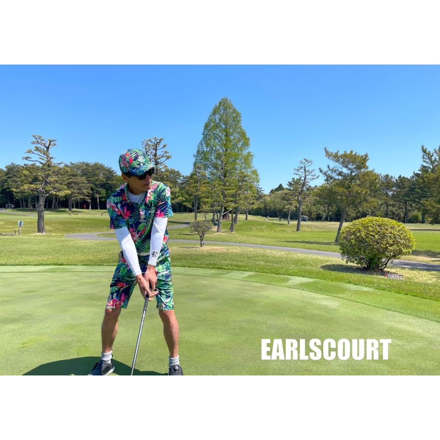 EARLSCOURT アールズコート ゴルフウェア ポロシャツ FLOWER メンズ かっこいい  EC-G002 お取り寄せ商品｜trues｜04