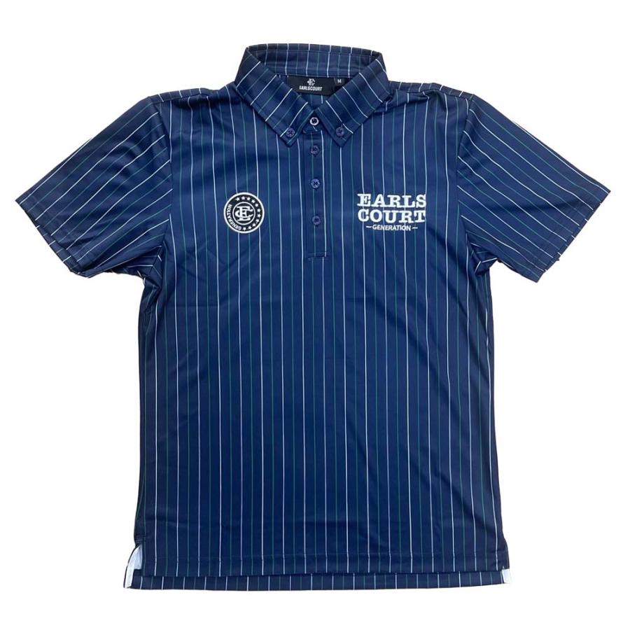 EARLSCOURT アールズコート ゴルフウェア ポロシャツ STRIPE 半袖 メンズ かっこいい  EC-G030 お取り寄せ商品 EARLSCOURT アールズコート ゴルフウェア ポロシャツ STRIPE 半袖