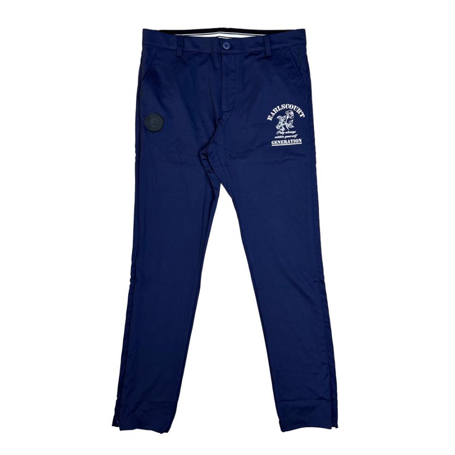 アールズコート EARLSCOURT ゴルフウェア ロゴロングパンツ LOGO