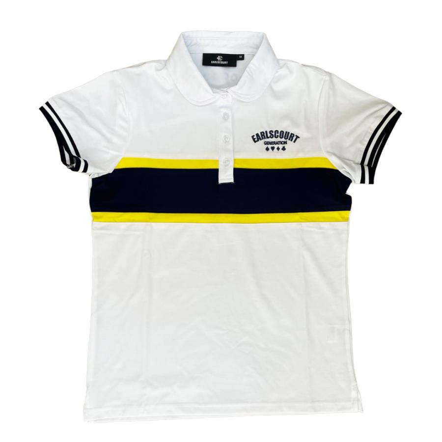 EARLSCOURT GENERATION アールズコート ゴルフウェア ポロシャツ BORDER レディース おしゃれ ブランド EC-GL002 お取り寄せ商品 アールズコート（Earls Court） EARLSCOURT GENERATION ゴルフウェア