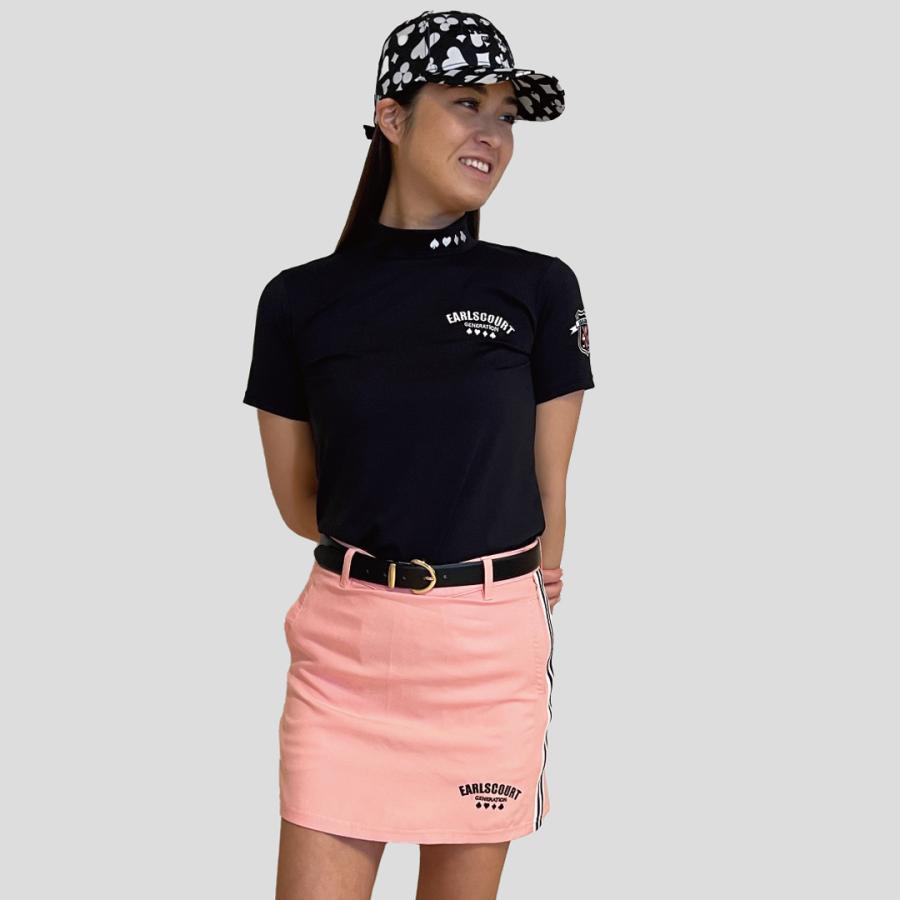 EARLSCOURT GENERATION アールズコート ゴルフウェア バックプリーツ スカート LOGO レディース おしゃれ ブランド EC-GL009 お取り寄せ商品 アールズコート（Earls Court） EARLSCOURT GENERATION ゴルフウェア