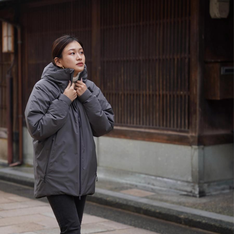 F/ACSION ダウンジャケット シンプル 防水 メンズ レディース おしゃれ