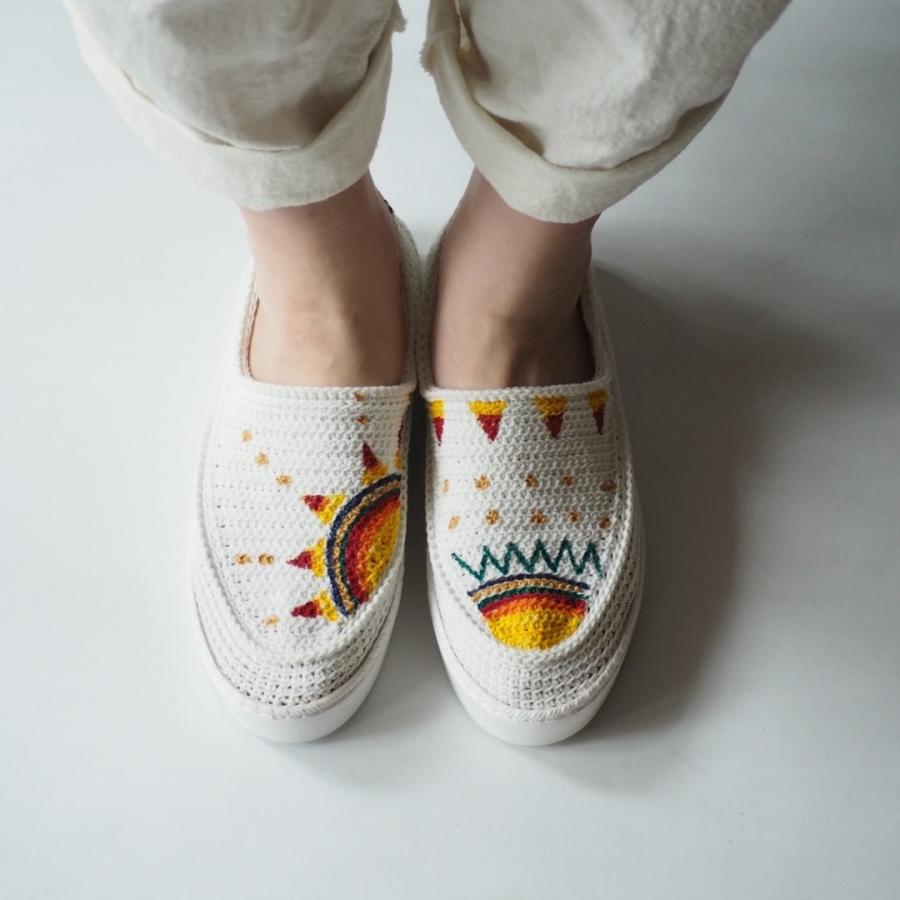 GIVEH ギベ スリッポン エスパドリーユ シューズ レディース おしゃれ ブランド かわいい 手編み 池花 お取り寄せ GIVEH ギベ スリッポン エスパドリーユ シューズ レディース おしゃれ