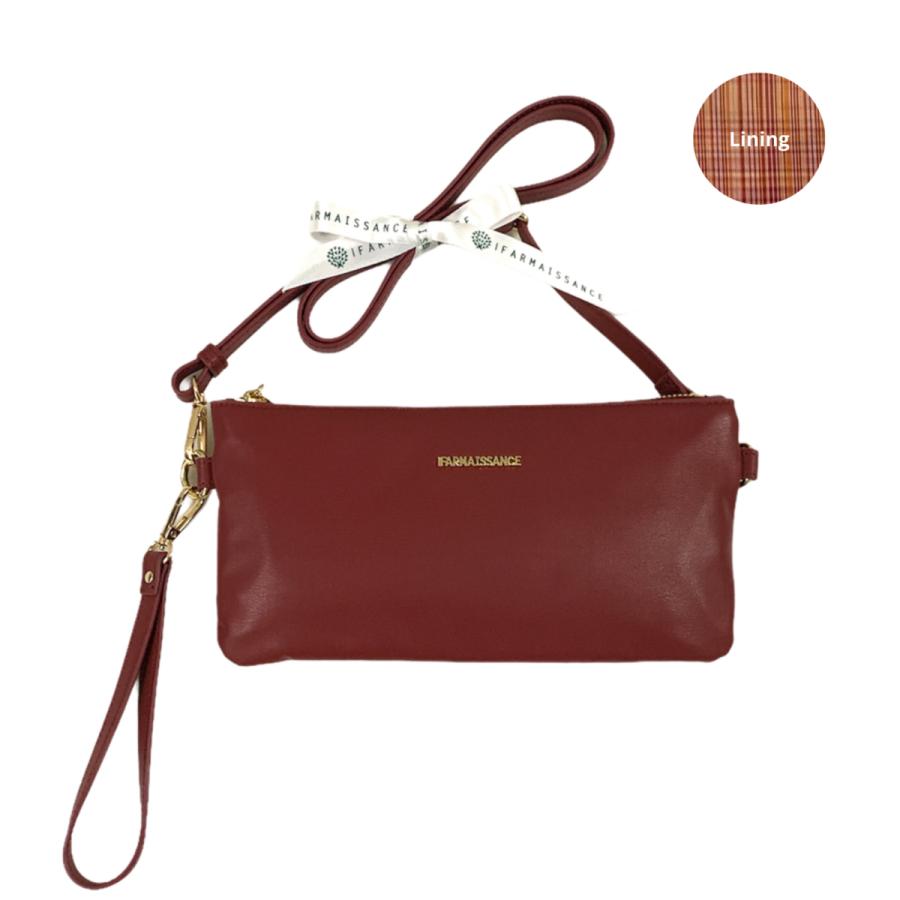 iFARMAISSANCE GRACE CLUTCH クラッチバッグ レディース メンズ おしゃれ ブランド 革 車 サスティナブル iFARMAISSANCE GRACE CLUTCH クラッチバッグ レディース メンズ