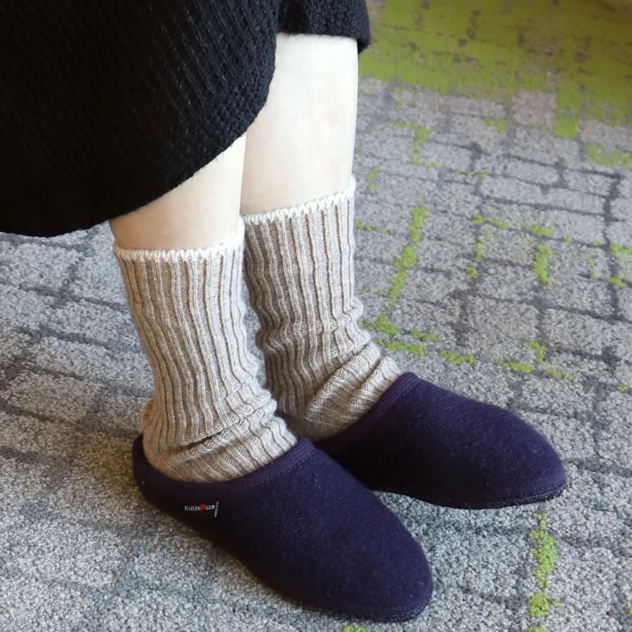 ルームサンダル ルームシューズ スリッパ おしゃれ 室内履き オフィス履き 履きやすい ハフリンガー ラベンダー HL61109117 クヌート ルームサンダル ルームシューズ スリッパ おしゃれ 室内履き オフィス