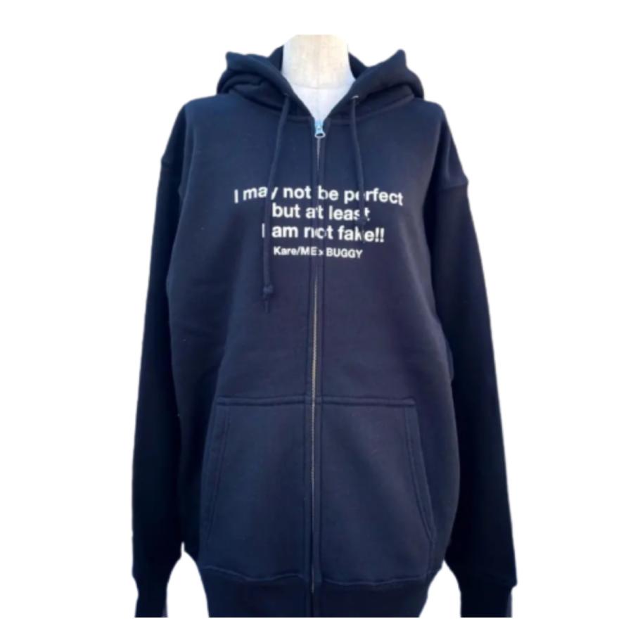 Kare/ME × Buggy ART FAKE スウェットパーカー Kare/ME × buggy FAKE Y HOODIE | kareme