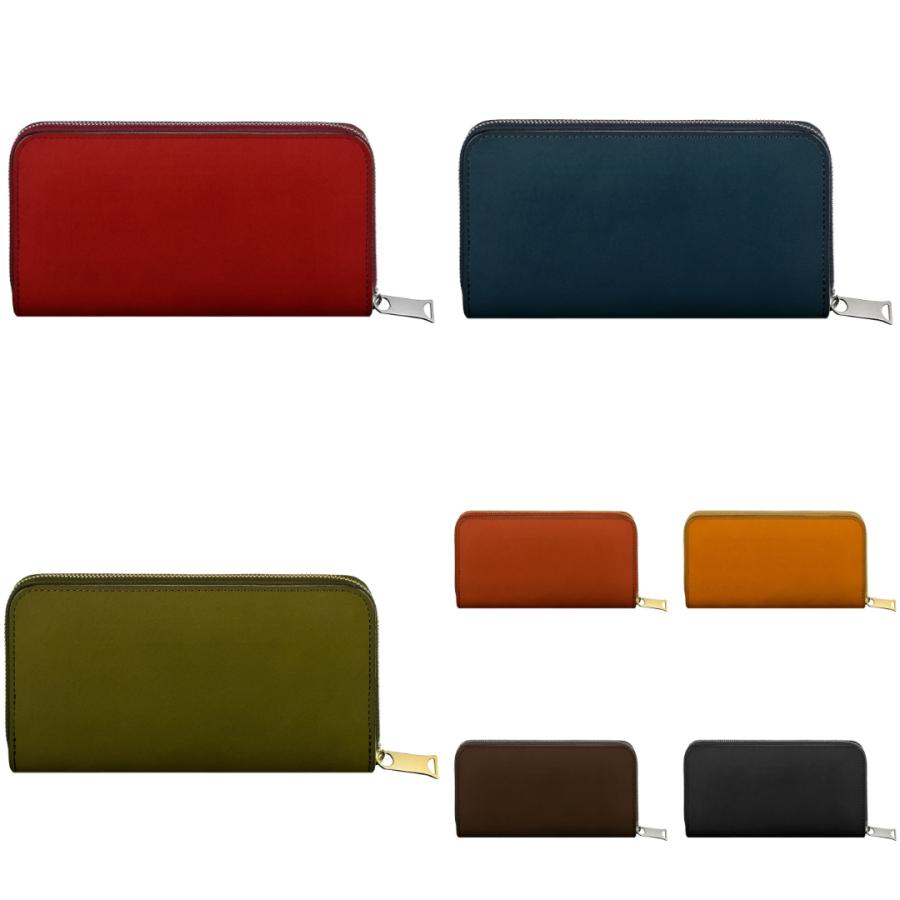 Lilyleather Design リリーレザーデザイン ラウンドファスナー 長財布