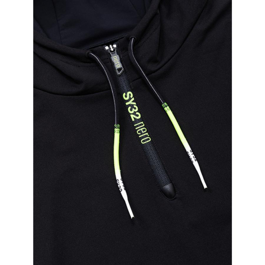 新品 現行 SY32 by SWEET YEARS セットアップ L 黒 ゴルフ SY32 by SWEET YEARS（エスワイサーティトゥバイスィートイヤーズ） お