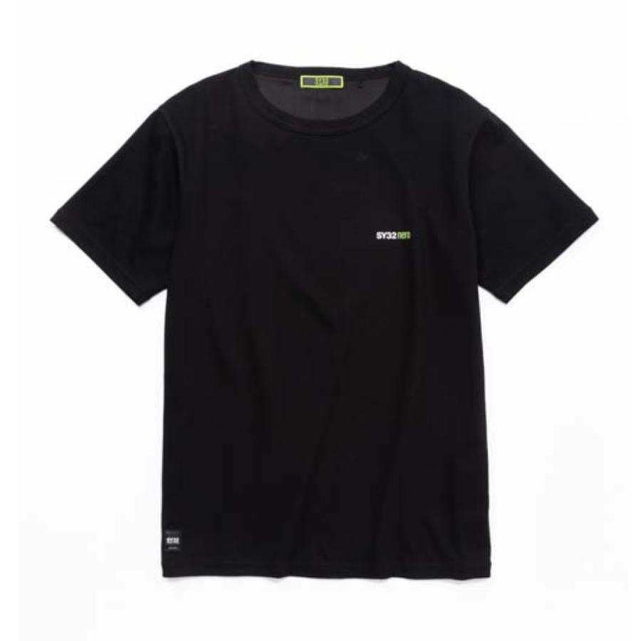 お取り寄せ SY32 by SWEET YEARS シャツ 半袖 メッシュ 速乾 メンズ ブランド おしゃれ ゴルフ スポーツ NE24S08 SY32 by SWEET YEARS（エスワイサーティトゥバイスィートイヤーズ） お