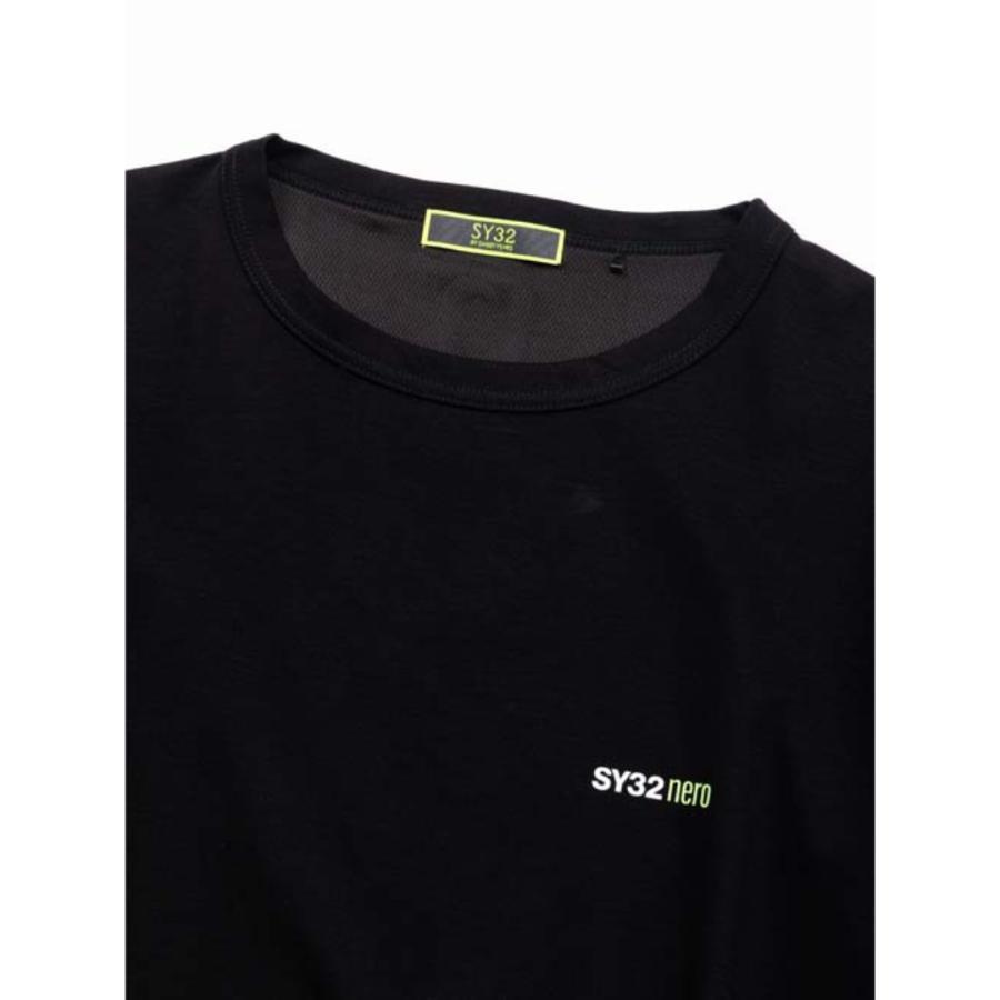 お取り寄せ SY32 by SWEET YEARS シャツ 半袖 メッシュ 速乾 メンズ ブランド おしゃれ ゴルフ スポーツ NE24S08 SY32 by SWEET YEARS（エスワイサーティトゥバイスィートイヤーズ） お