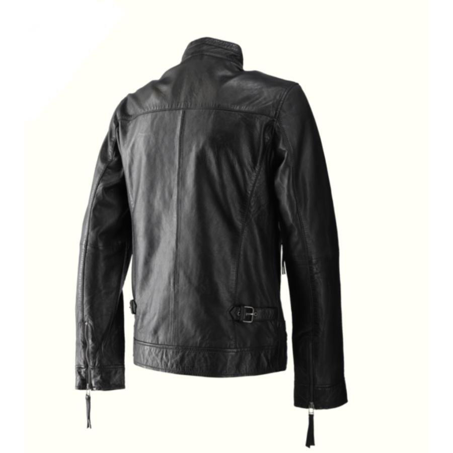 ライズ RIDEZ 羊革 シングルライダースジャケット XL シープレザー ライズ RIDEZ 羊革 シングルライダースジャケット XL シープレザー