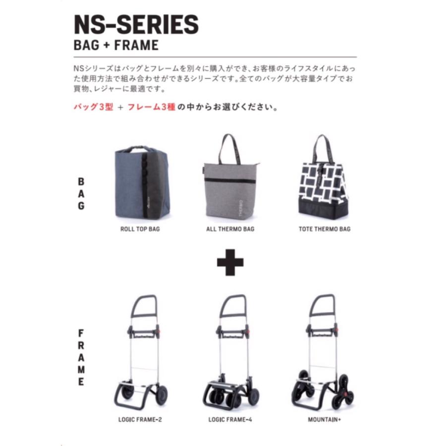 ロルサー ROLSER ショッピングカート おしゃれ 軽量 バック ブランド JOY NS ALL THERMO BAG スペインの画像
