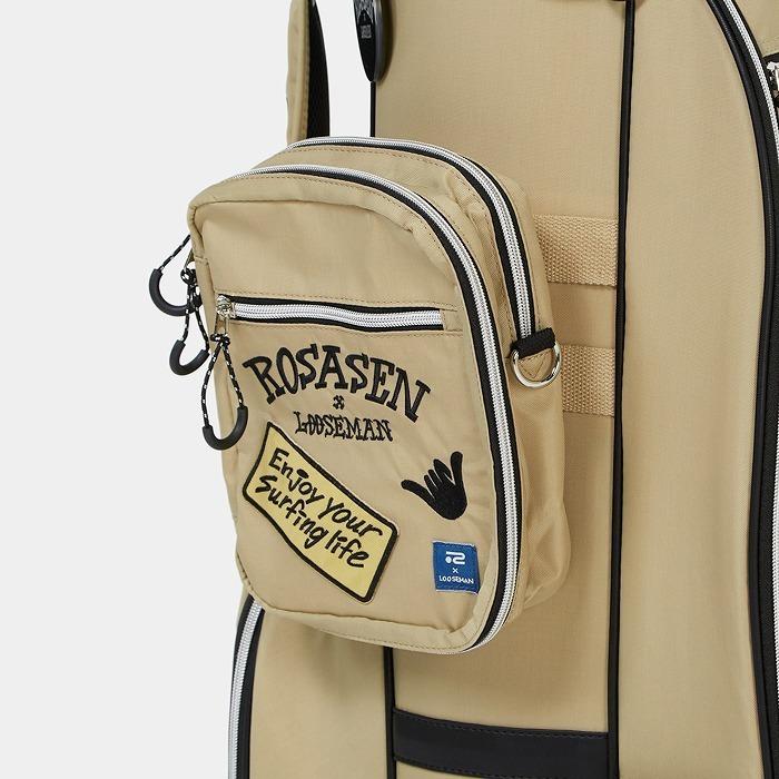 キャディーバック かっこいい おしゃれ メンズ ゴルフバック rosasen ロサーセン 0461620100052 Safari 6月号掲載 キャディーバック かっこいい おしゃれ メンズ ゴルフバック rosasen ロサーセン Safari 6月号掲載