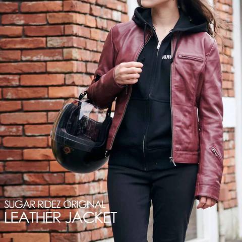 ライズ（RYZ） RIDEZ ジャケット ライダース シングル レザー 革