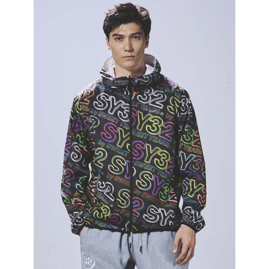 SY32 BY SWEETYEARS ウィンドブレーカー XLブラック SY32 by SWEET YEARS（エスワイサーティトゥバイスィートイヤーズ