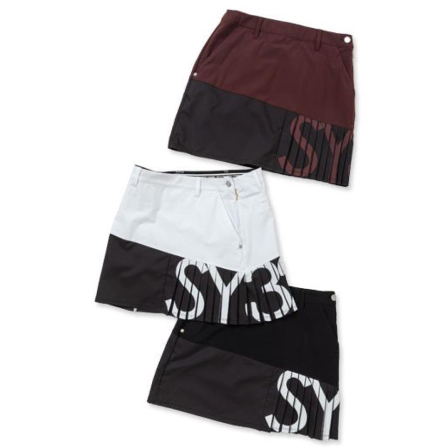 SY32 by SWEET YEARS ゴルフウェア スカート プリーツ エレガント レディース おしゃれ かわいい ブランド SYG-23A04W お取り寄せ SY32 by SWEET YEARS（エスワイサーティトゥバイスィートイヤーズ