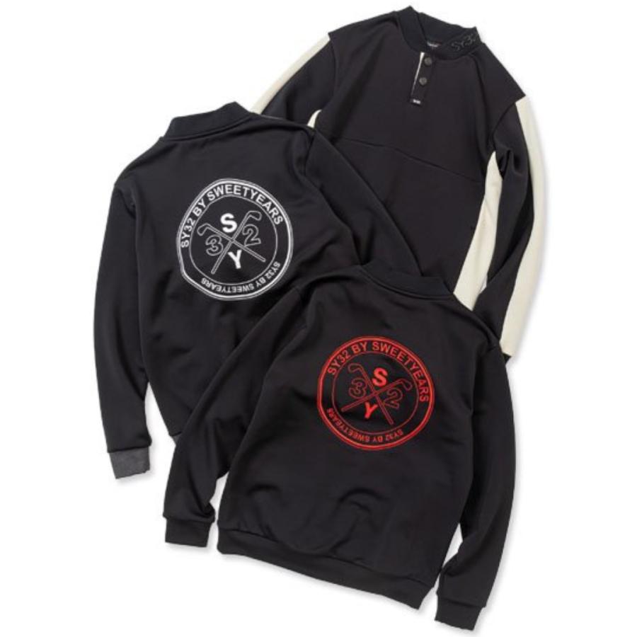 お取り寄せ SY32 by SWEET YEARS スウェットシャツ 長袖 メンズ ブランド おしゃれ ゴルフ スポーツ SYG-23A08 SY32 by SWEET YEARS（エスワイサーティトゥバイスィートイヤーズ） お