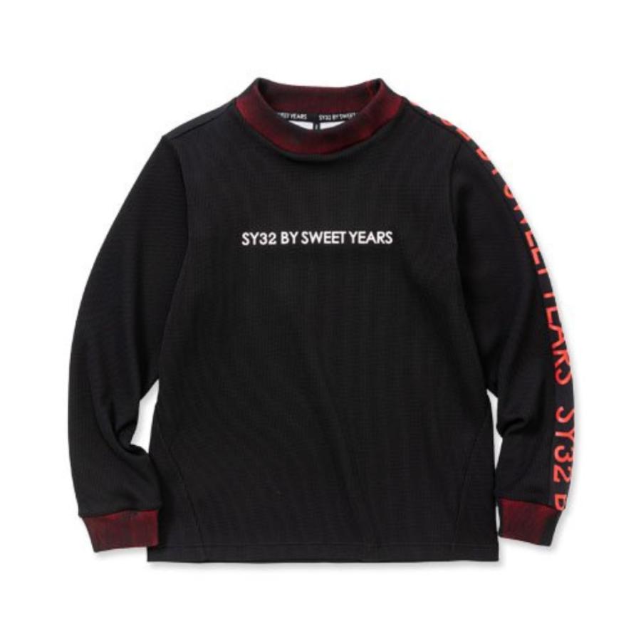 SY32 by SWEET YEARS お取り寄せ ワッフル モックシャツ 長袖