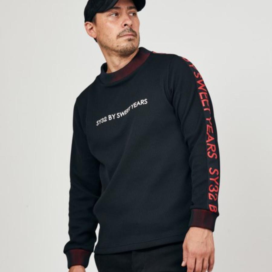 SY32 by SWEET YEARS お取り寄せ ワッフル モックシャツ 長袖