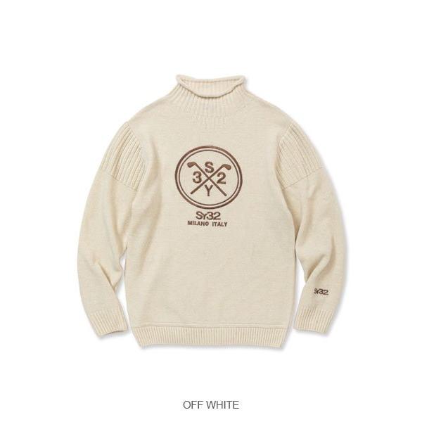 SY32 BY SWEET YEARS ゴルフセーター美品 最終値下げ SY32 by SWEET YEARS（エスワイサーティトゥバイスィートイヤーズ