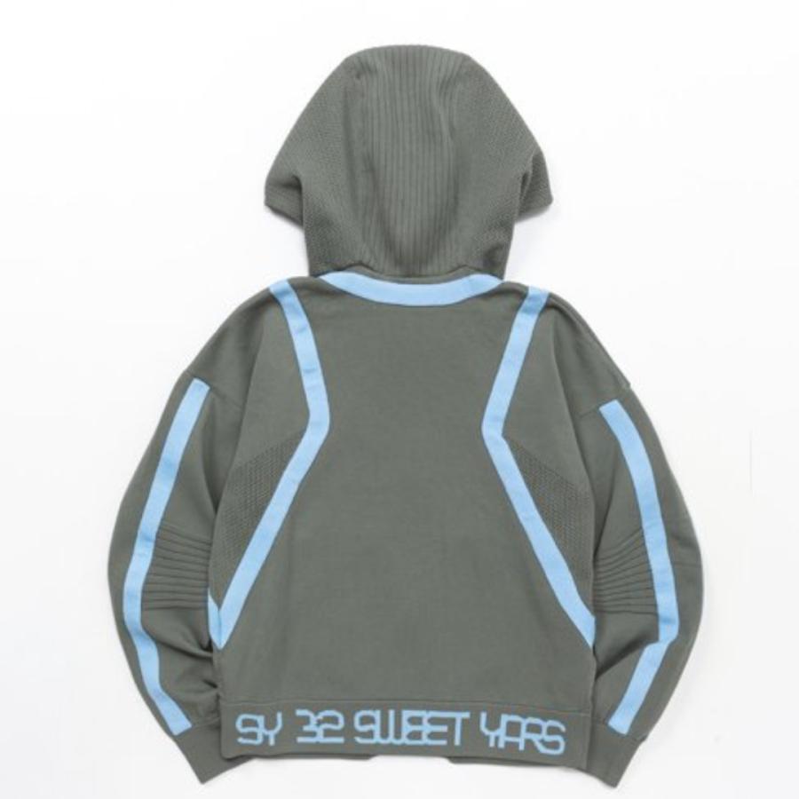 SY32 by SWEET YEARS お取り寄せ パーカー サマーニット 長袖