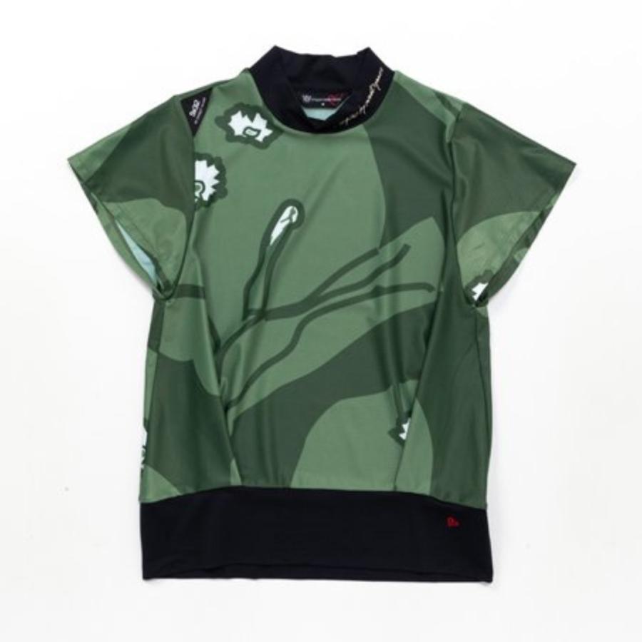 お取り寄せ SY32 by SWEET YEARS シャツ 半袖 モックネック グラフィック レディース ブランド おしゃれ ゴルフ スポーツ SYG-24S16W SY32 by SWEET YEARS（エスワイサーティトゥバイスィートイヤーズ） お