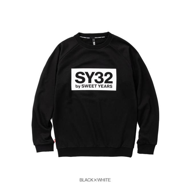 SY32 by SWEET YEARS スエット トレーナー ブランド おしゃれ クルーネック レギュラー  TNS1705-2 SY32 by SWEET YEARS スエット トレーナー ブランド おしゃれ クルー