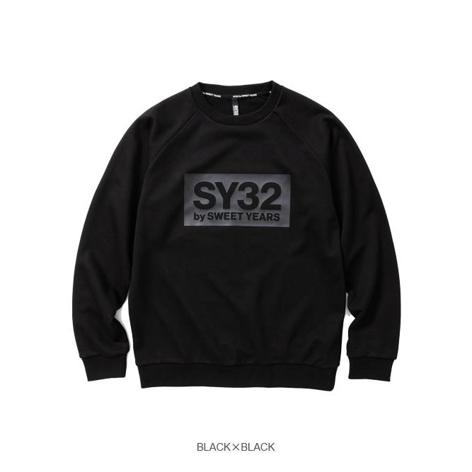 SY32 by SWEET YEARS スエット トレーナー ブランド おしゃれ クルー