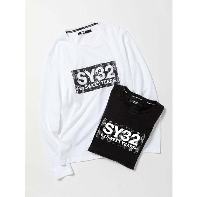 SY32 by SWEET YEARS Tシャツ 長袖 ロングスリーブ ブランド おしゃれ