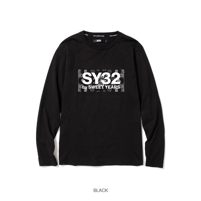 SY32 by SWEET YEARS Tシャツ 長袖 ロングスリーブ ブランド おしゃれ