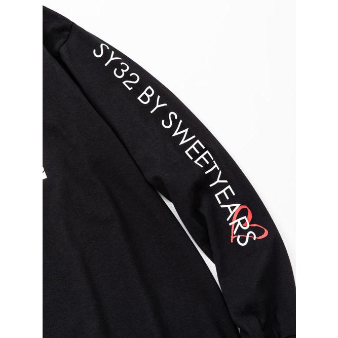 SY32 by SWEET YEARS Tシャツ 長袖 ブランド おしゃれ Heart Box TNS1732J SY32 by SWEET YEARS（エスワイサーティトゥバイスィートイヤーズ