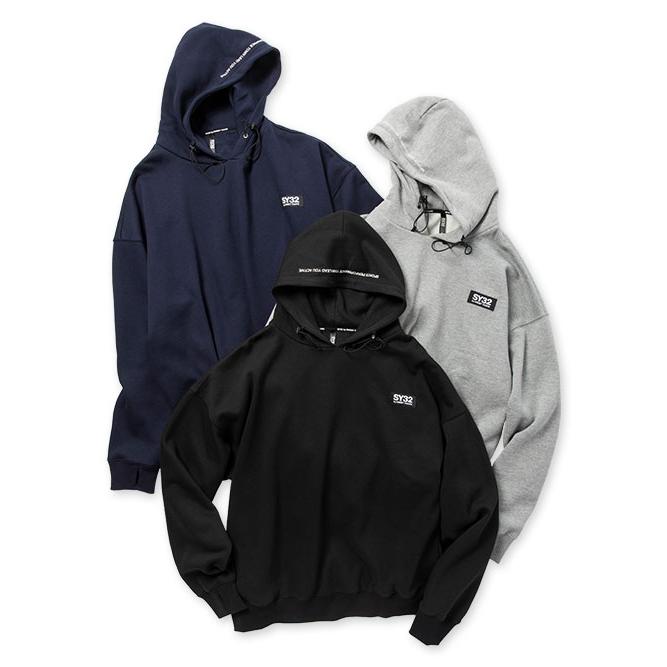 SY32 スウェット パーカー メンズ レディース おしゃれブランド スポーツ サッカー ゴルフ ウェア ビックシルエット TNS1775 SY32 by SWEET YEARS（エスワイサーティトゥバイスィートイヤーズ