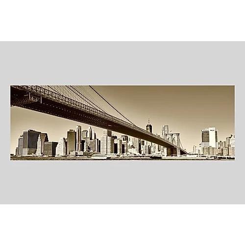 インテリア 絵 ポスター 雑貨 風景写真 アート ニューヨークブルックリンブリッジとマンハッタンの街 アルミ額 木額 Us 617 3r Lifestyle Select Store Trues 通販 Yahoo ショッピング