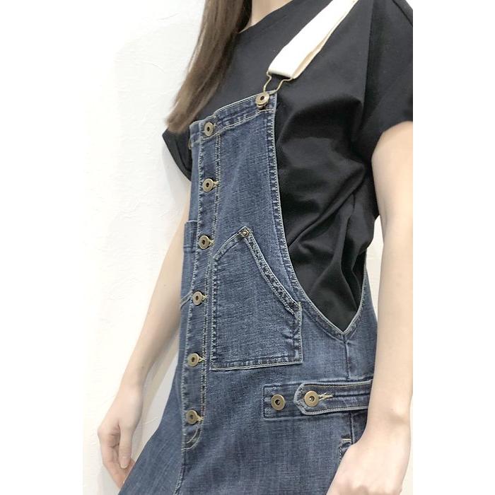 INDIMARK インディマーク ジーンズ デニム レディース パンツ おしゃれ ブランド サロペット WJ095_5