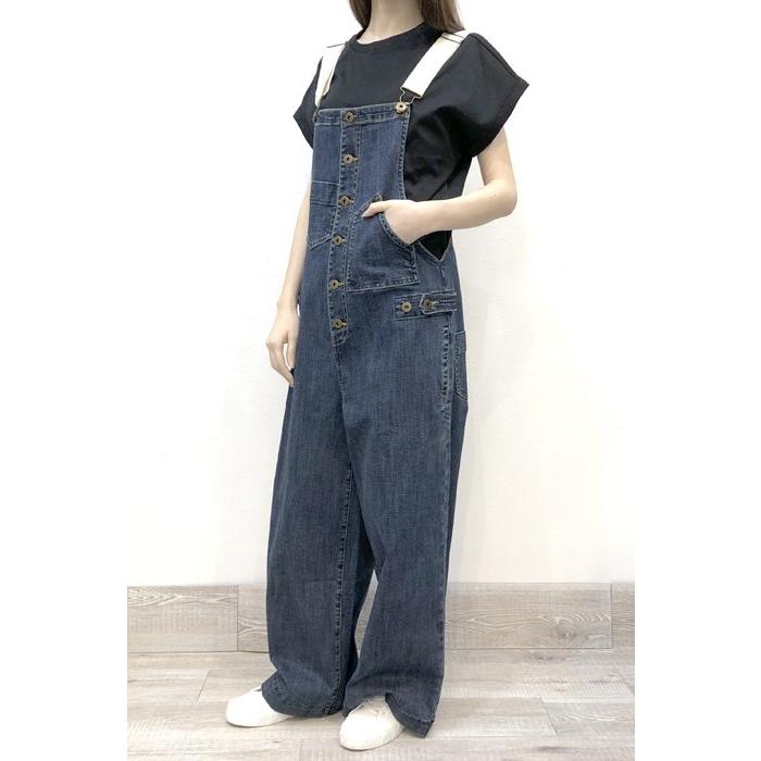 INDIMARK インディマーク ジーンズ デニム レディース パンツ おしゃれ ブランド サロペット WJ095_6
