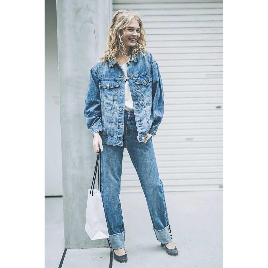 INDIMARK インディマーク デニムジャケットレディース おしゃれ