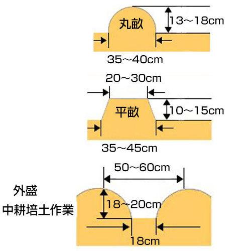ホンダ サラダFF300用 スーパーグリーン畝立器 11010 : 買援隊