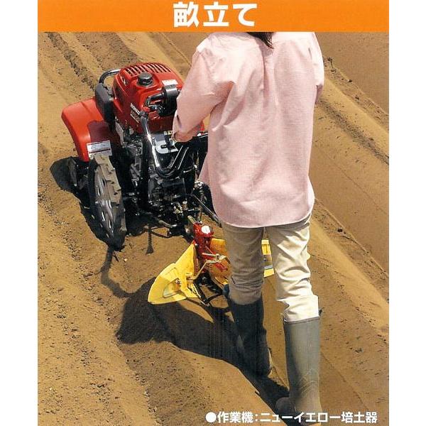 やまびこ 新ダイワ耕運機CRR630用 ニューイエロー培土器 尾輪付 : 買援