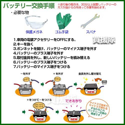 充電制御車用 バッテリー αライン 開放型 85D23L 再生バッテリー