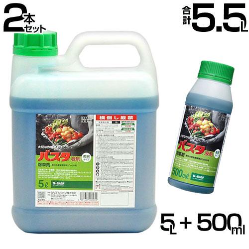 （500mlプレゼント付）BASF バスタ液剤 5L 合計5.5L 除草剤 希釈（Yahoo!・買援隊ヤフー店）
