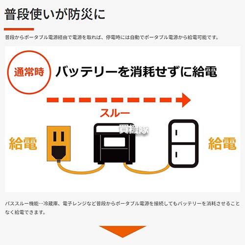 工進（KOSHIN） ポータブル電源 614Wh リン酸鉄 BPS-6L : 買援隊ヤフー