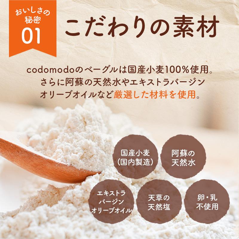（3,280円〜5,380円）至福の もちもちベーグル プレーン アソート ケール ビーツ パンプキン 8個 14個 セット 福岡のベーグル専門店 codomodo |  | 06