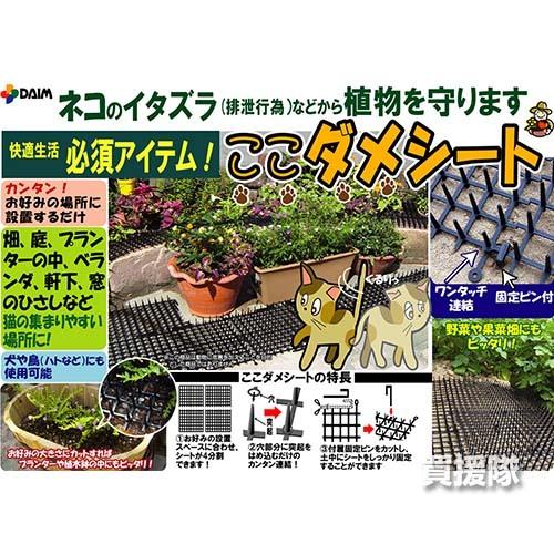 （P5倍）（毎月10日は買援隊の日）猫よけ ここダメシート 50cm×2m巻 幅広 6個セット 第一ビニール_4