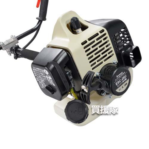 工進 エンジン 刈払機 25.6cc U字ハンドル ESC-26U : 買援隊ヤフー店