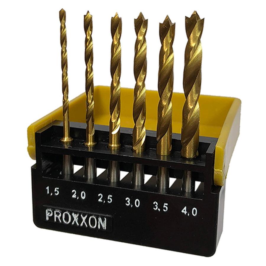 PROXXON（プロクソン） センター付ドリル6種セット No.26876 期間限定