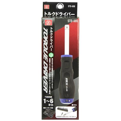 新品 【SK11】トルクドライバー STD-600 [14186] SK11・トルクドライバー・STD-600－作業工具・ソケット・ト