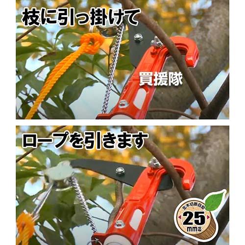 千吉 高枝切鋏グラスファイバー SG-1530 : 買援隊ヤフー店 - 通販