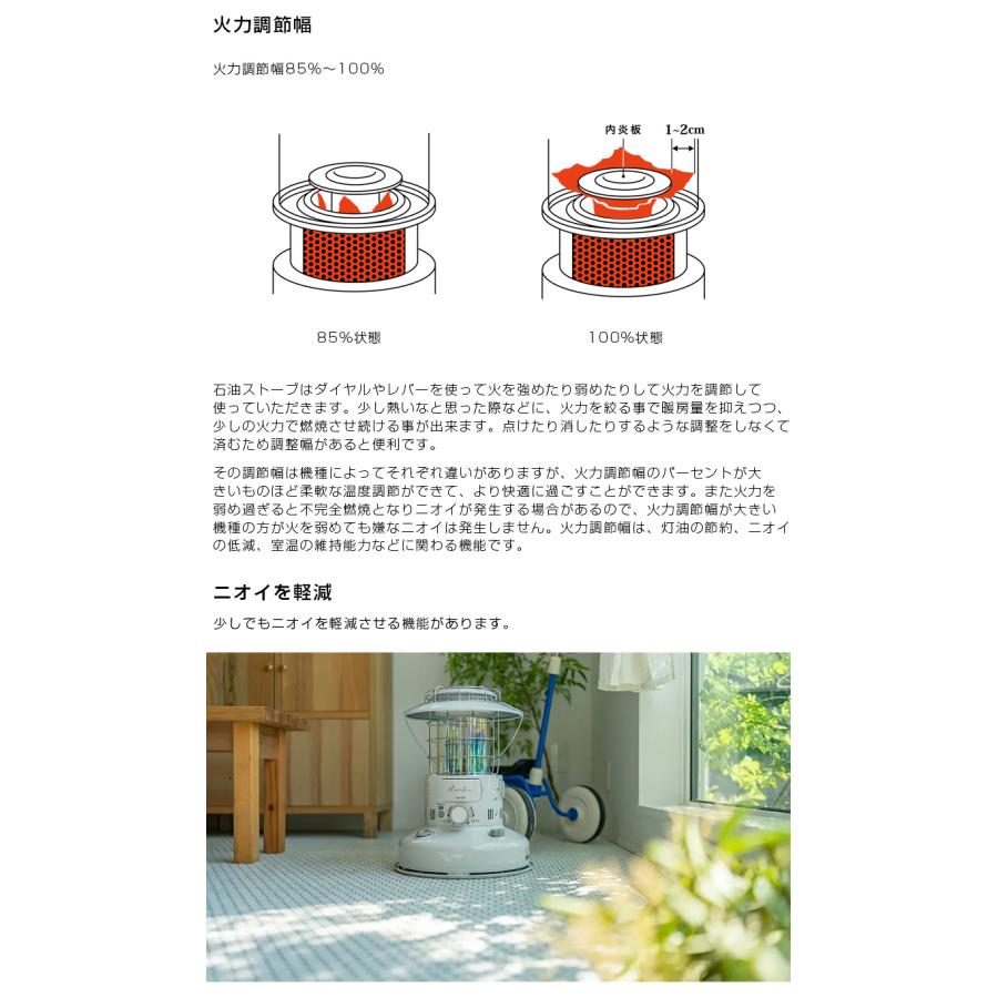 TOYOTOMI（トヨトミ） （P8倍）トヨトミ 対流形 石油ストーブ ホワイト