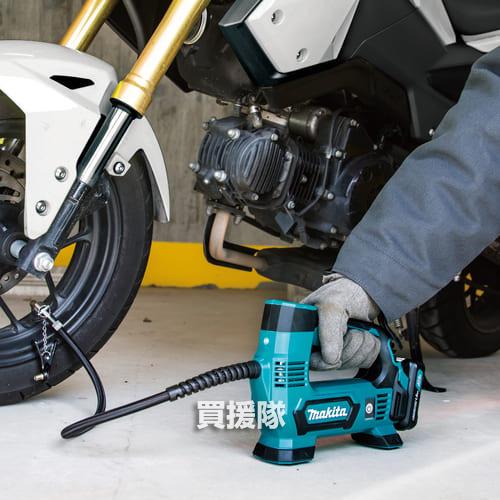 マキタ（makita） 純正 充電式 空気入れ [バッテリ・充電器・ケース付