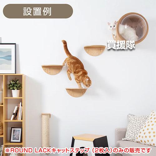 MYZOO キャットステップ 半円型 （2枚入） ROUND LACK |  | 04